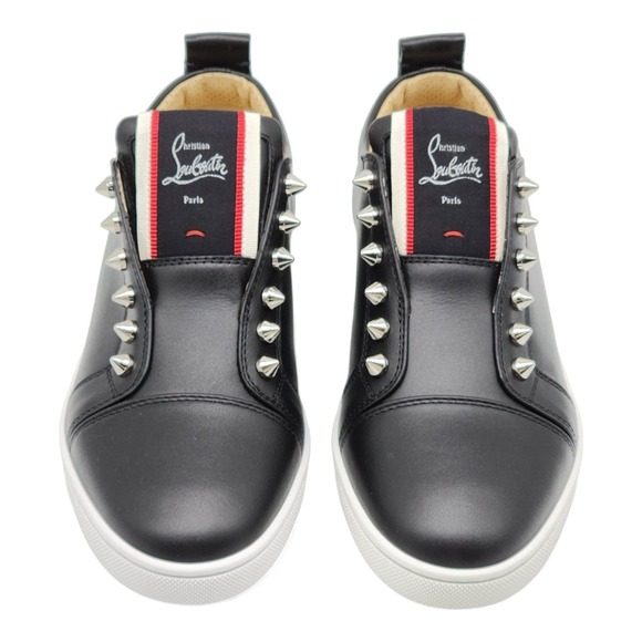 Christian Louboutin Women's F.A.V Fique A Vontade Sneakers in Black $995 - Picture 5 of 10